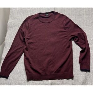 J Crew Slim Fit 100% Merino Wool Crew Neck Re-imagined Pullover L Style‎ As388